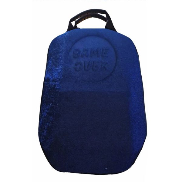 کیف کوله ای کنسول بازی GameOver PS5 Slim مخملی سرمه ای