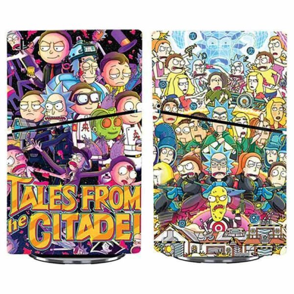 اسکین پلی استیشن 5 اسلیم دیجیتال طرح Rick and Morty