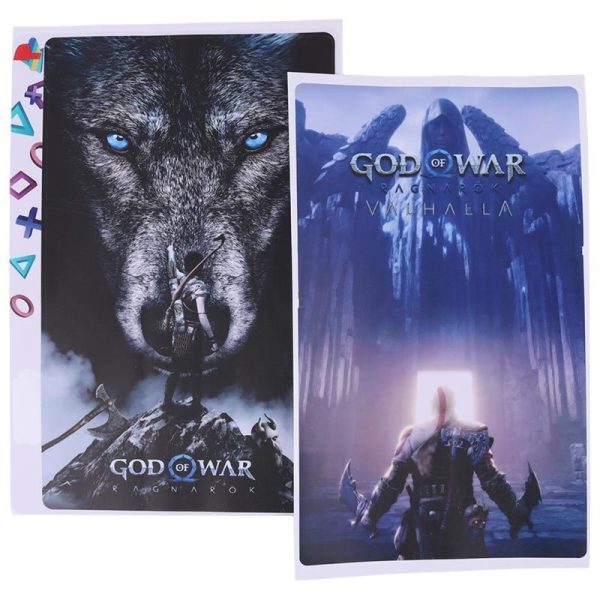 اسکین پلی استیشن 5 اسلیم استاندارد گیم اور طرح God of War Ragnarok کد 2
