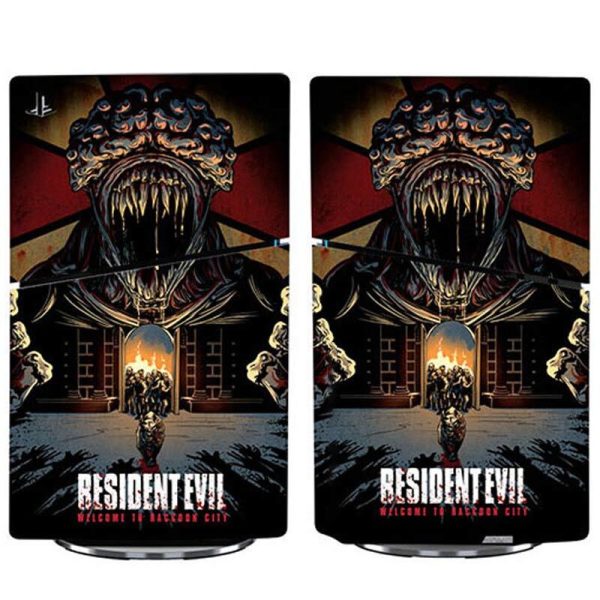 اسکین پلی استیشن 5 اسلیم دیجیتال گیم اور طرح Resident Evil